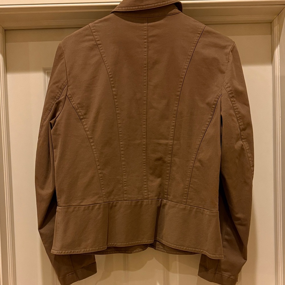 Talbots Brown/Olive Utility Jacket - image 5